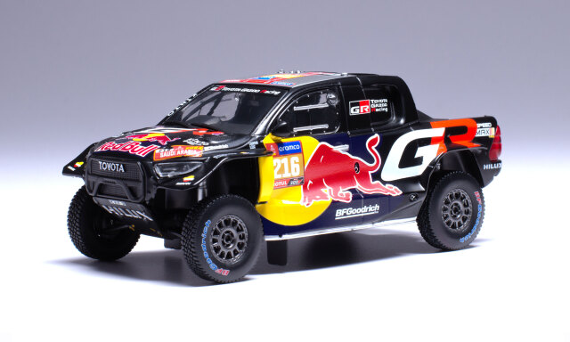 ixo/イクソ トヨタ GR DKR HILUX Evo T1U 2024年 ダカールラリー #216 S.Quintero - D.Zenz