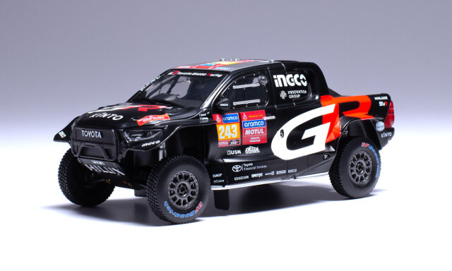 ixo/イクソ トヨタ GR DKR HILUX EVO T1U(2024) 2024年 ダカールラリー #243 G.D.Botterill/B.Cummings