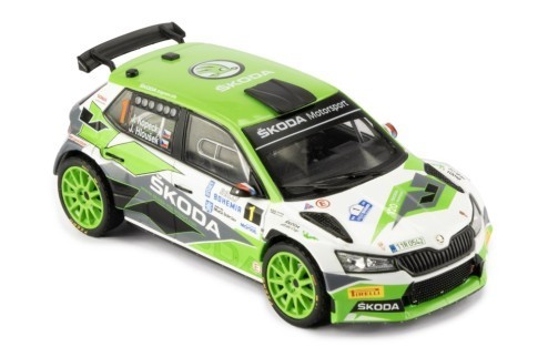 ixo/イクソ  シュコダ ファビア ラリー2 EVO ボヘミアラリー 2021 #1 Winner