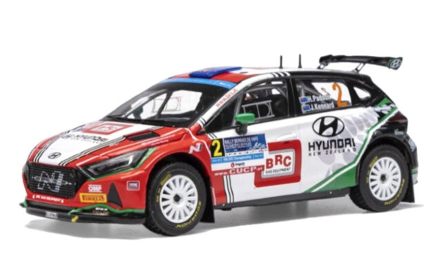 ixo/イクソ  ヒョンデ i20 Rally ラリー2 2023年  ラリー・セラス・デ・ファフェ 優勝 #2 ヘイデン・パッドン/ジョン・ケナード（ヨーロッパチャンピオン）