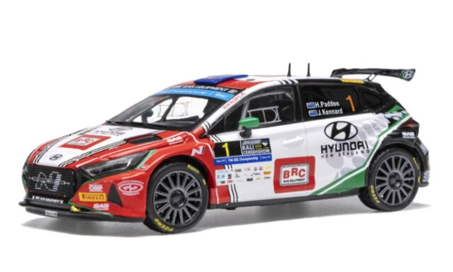 ixo/イクソ  ヒョンデ i20 Rally ラリー2 2024年 ラリーケレディジョン 優勝 #1 ヘイデン・パッドン/ジョン・ケナード （ヨーロッパチャンピオン）