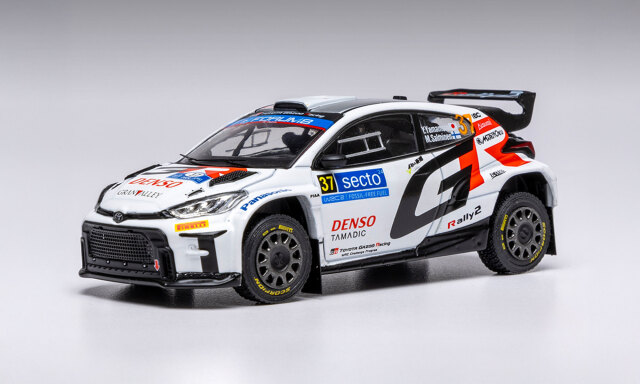 ixo/イクソ  トヨタ GR ヤリス ラリー2 2024年 ラリーフィンランド #37 山本雄紀/マルコ・サルミネン
