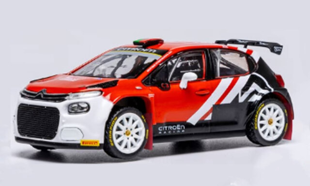 ixo/イクソ  シトロエン C3 ラリー2 2025年 ラリーファフェ テスト Lance Stroll/N.Pinto