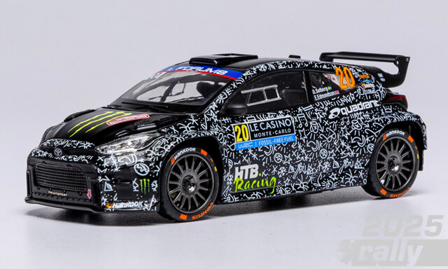 ixo/イクソ  トヨタ GR ヤリス ラリー2 2025年 ラリーモンテカルロ #20 O.Solberg/E.Edmondson