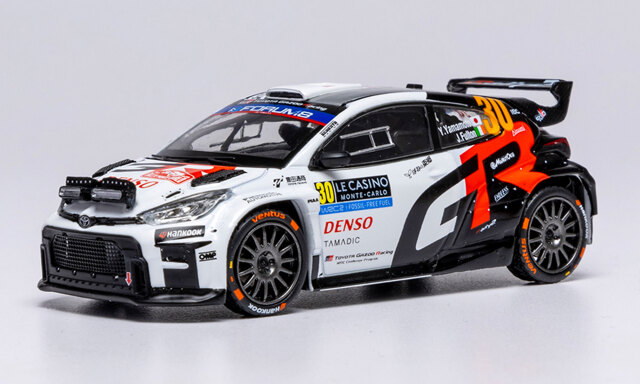 ixo/イクソ  トヨタ GR ヤリス ラリー2 2025年 ラリーモンテカルロ #30 Y.Yamamoto/J.Fulton