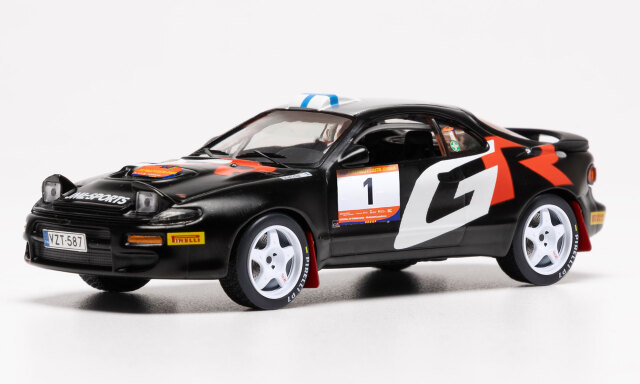 ixo/イクソ  トヨタ セリカ GT-FOUR ST185 2025年 ラリー・コスタ・ブラバ 優勝 #1 J.M.Latvala/J.Hussi