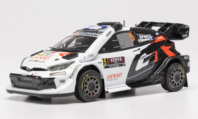 ixo/イクソ  トヨタ GR ヤリス ラリー1 2025年 ラリーケニア #5 S.Pajari/M.Salminen