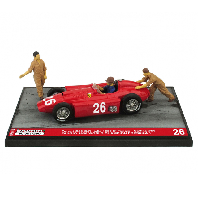 BRUMM/ブルム フェラーリ D50 1956年イタリアGP 2位 #26 Fangio-Collins