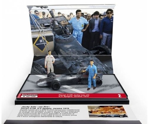 BRUMM/ブルム  フェラーリ 312B 1970年スペインGP ＃2 J.Ickx #2