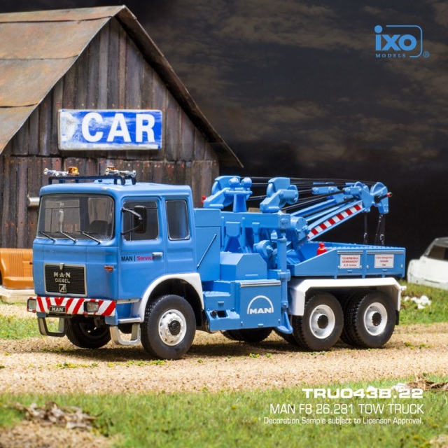 ixo/イクソ  MAN　F8　26.281 トゥ　トラック　ブルー