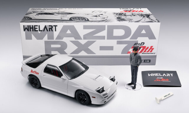 WHELART/ウィールアート マツダ サバンナ RX-7 (FC3S) ホワイト 高橋