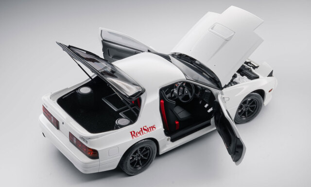 WHELART/ウィールアート マツダ サバンナ RX-7 (FC3S) ホワイト 高橋