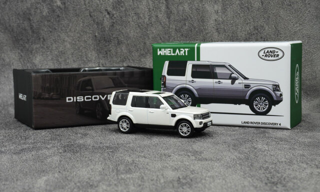 SunStar/サンスター  ランドローバー ディスカバリー4 ホワイト(シルバーホイール)