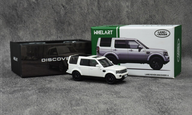 SunStar/サンスター  ランドローバー ディスカバリー4 ホワイト(ブラックホイール)