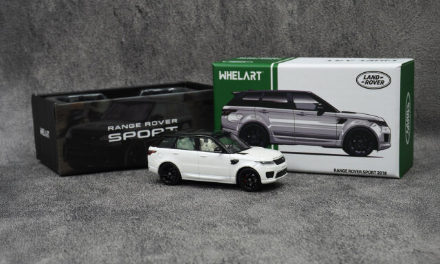 SunStar/サンスター  レンジローバー スポーツ 2018 ホワイト(ブラックホイール)