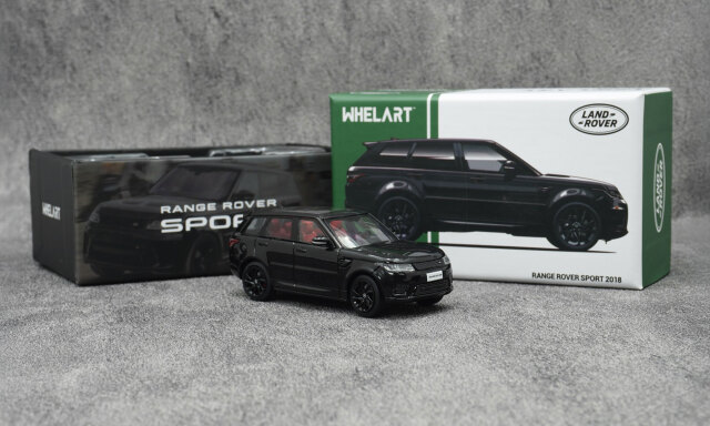 SunStar/サンスター  レンジローバー スポーツ 2018 ブラック(ブラックホイール)