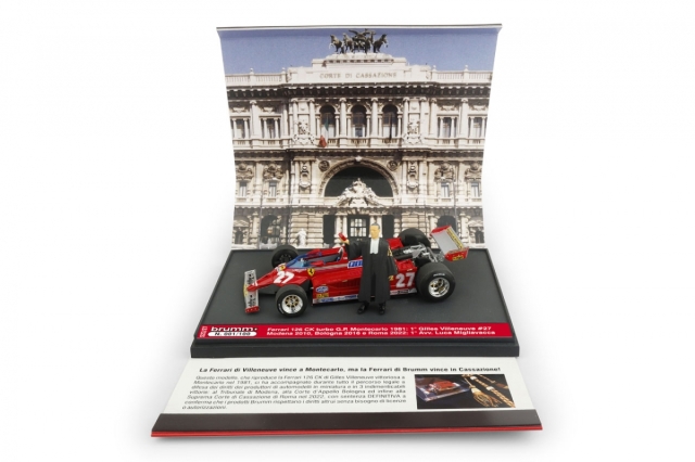 BRUMM/ブルム  フェラーリ 126CK ターボ 1981年モンテカルロラリー優勝 #27 Luca Migliavacca弁護士