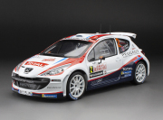 SunStar/サンスター  プジョー 207 S2000 2011年 ラリーモンテカルロ #2 P.Solberg/C.Patterson