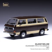 ixo/イクソ  フォルクスワーゲン タイプ2 (T3) カラベル 1981 ブラウン/ベージュ