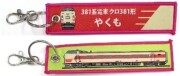 ししゅうタグ  381系やくも