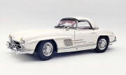CMC/シーエムシー  メルセデスベンツ 300SL W198 ハードトップ ホワイト/レッド1500台限定
