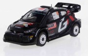 KB model（ixo/イクソ）トヨタGRヤリス ラリー1 ハイブリッド 2024年 サファリラリーケニア ２位 #18 勝田貴元/アーロン・ジョンストン