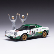 ixo/イクソ ランチア ストラトス HF 1975年モンテカルロラリー 優勝 #14 S.Munari/M.Mannucci フィギュアー付