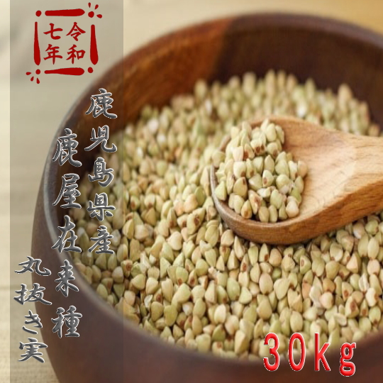 令和7年産!!鹿児島県産・鹿屋在来種・丸抜き【30kg】5kg×6