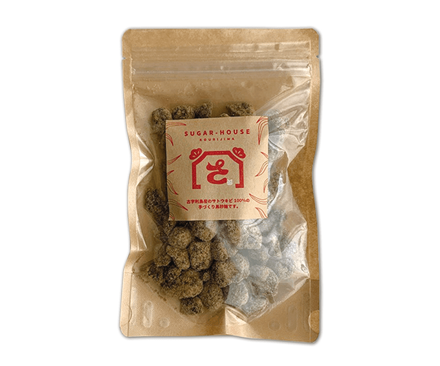 古宇利島産 鍋ぶち黒糖［200g］