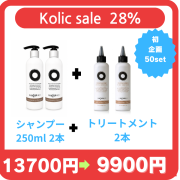 【数量限定】(小)シャンプー2本＋トリートメント2本 set