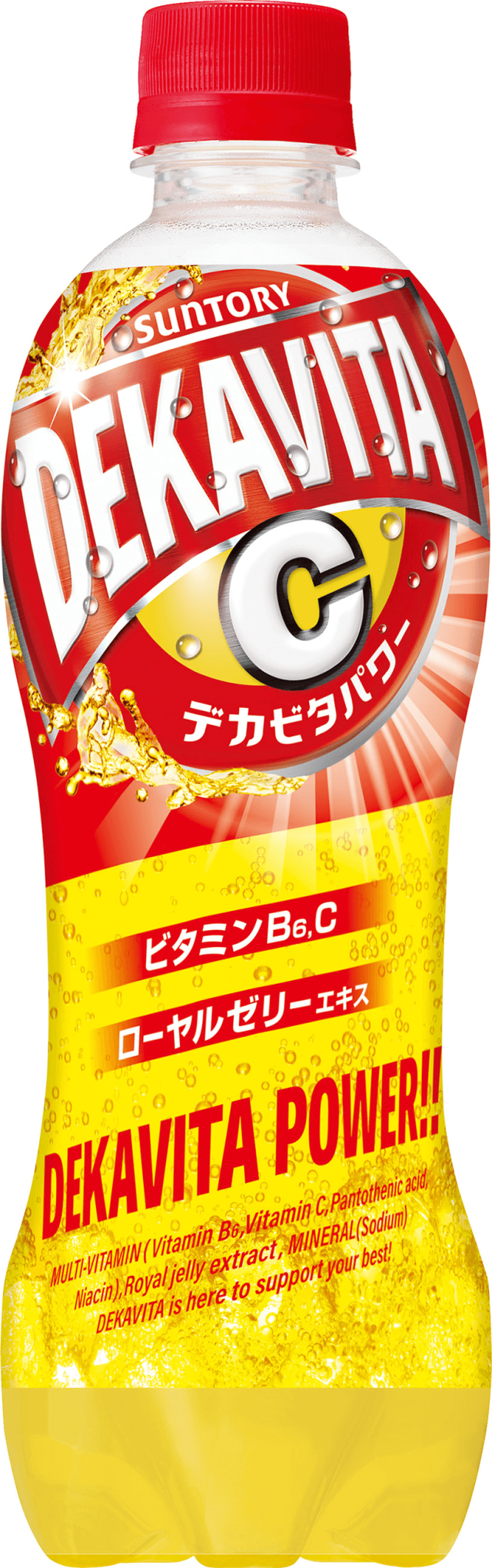 サントリー デカビタＣダブルチャージ５００ｍｌ　24本入