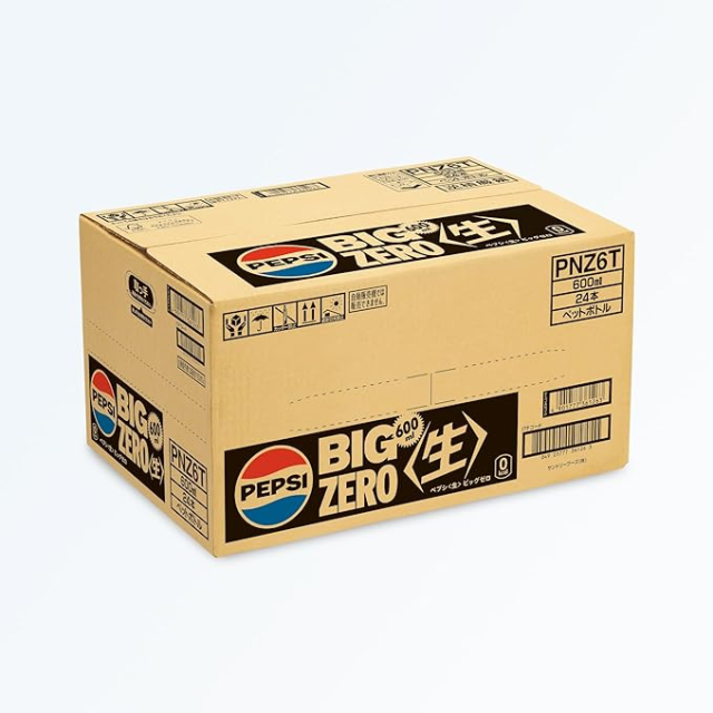サントリー ペプシ ジャパンコーラ ゼロ 600mlペット 24本