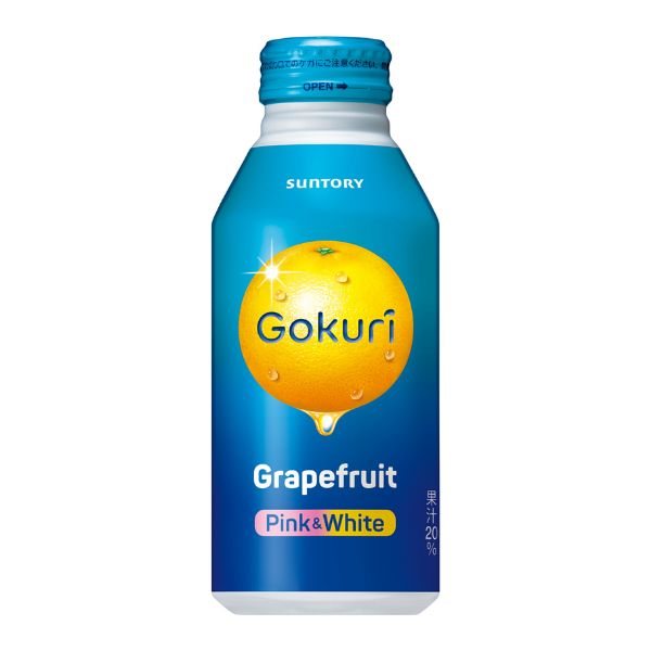 サントリー Ｇｏｋｕｒｉグレープフルーツ　４００ｇボトル缶　24本入