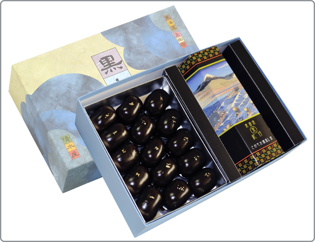 黒大奴と静岡深蒸し新茶セット（紙缶入）