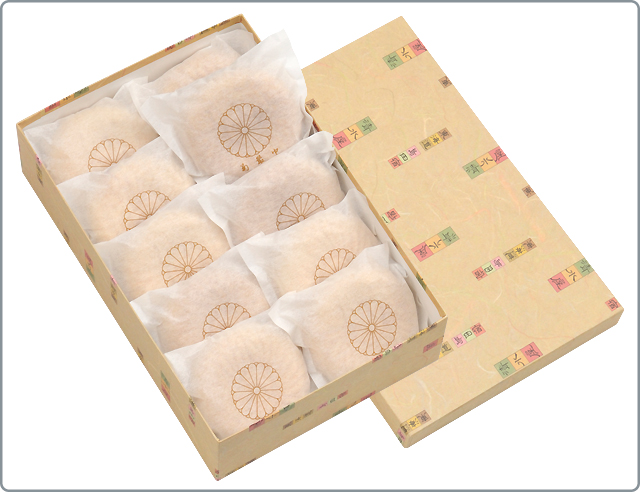 菊最中　1箱10個入り