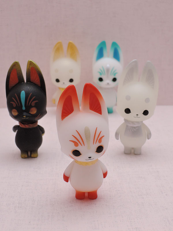 あそび研究所365：こぎつねソフビコレクション[販売終了]