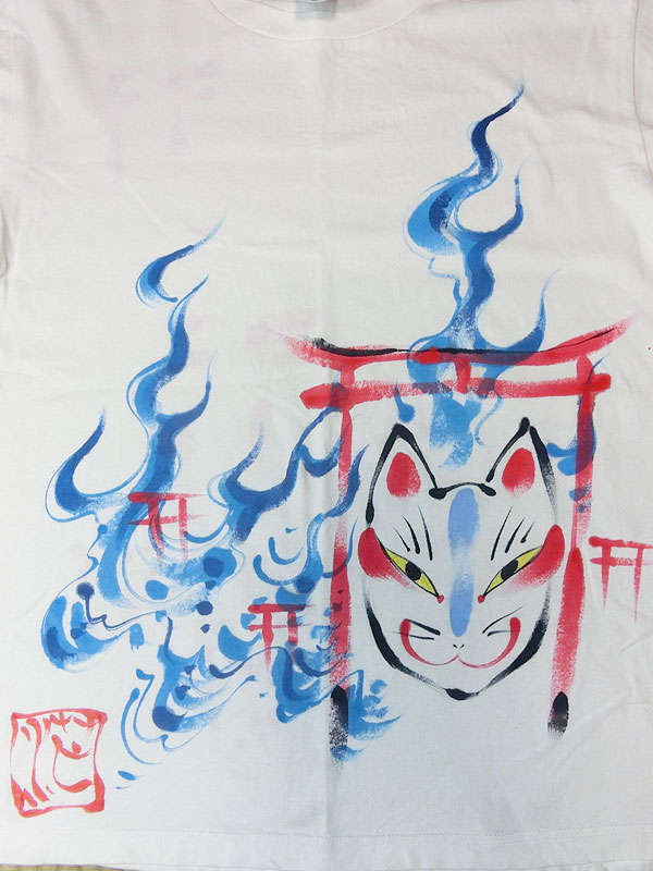 茫屋Tシャツ：狐火参り