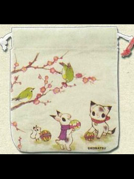 ひだまりあそび　巾着&クリーナー