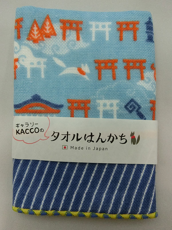 稲荷ハンカチーフ（雨の稲荷）