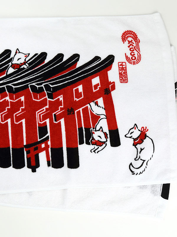 GalleryKACCO：フェイスタオル ‐千本鳥居‐