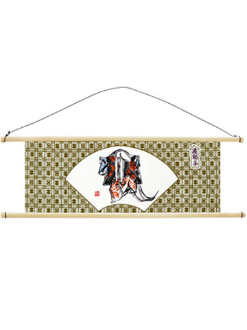 戸田屋商店：檜タペストリー棒（手拭い用・横）[販売終了]