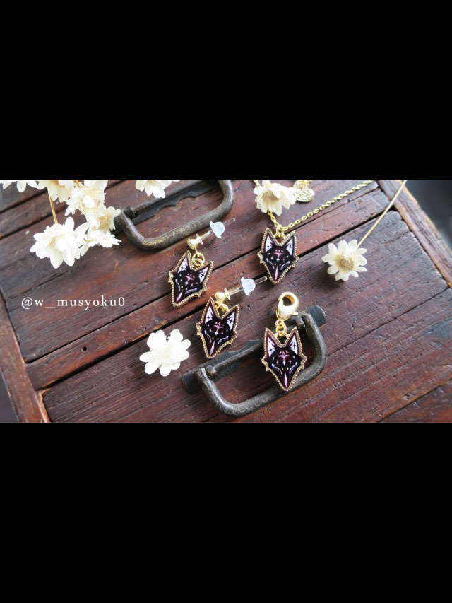 狐面シリーズアクセサリー　煌星