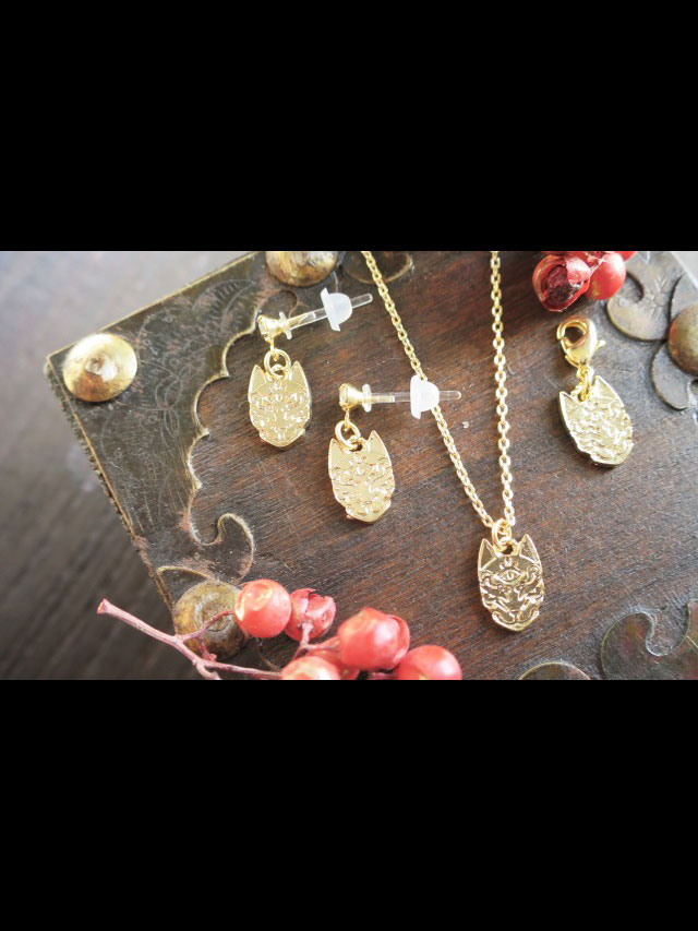 狐大明神メタリックアクセサリー