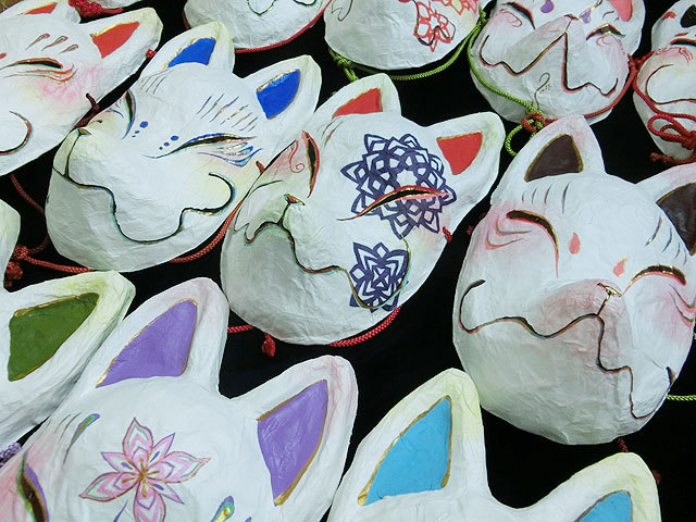 だいきょ屋きつね面・白