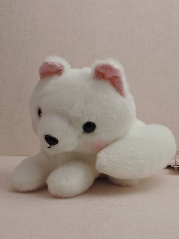 「ぬいぐるみ」子ぎつねこんこんフサしっぽ