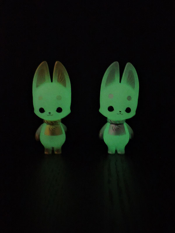 あそび研究所365：こぎつねソフビコレクション