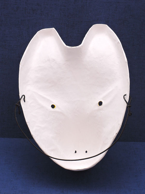 エクス和紙の館：玩具狐面　二型