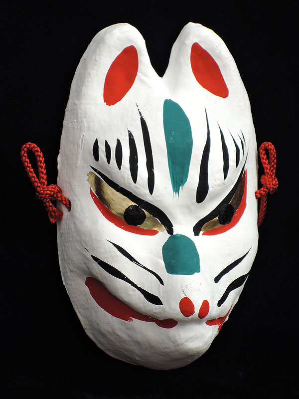 特小狐面[全七色]白狐｜口閉じ