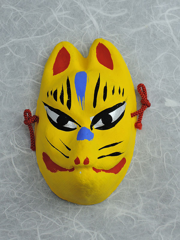 小狐面｜口閉じ