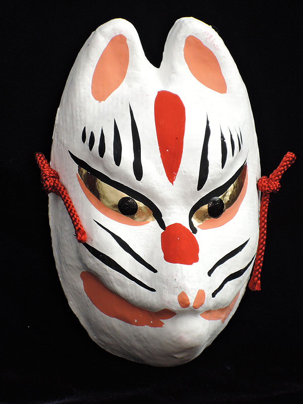 特小狐面[全七色]白狐｜口閉じ